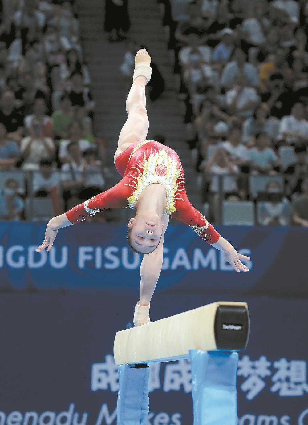 aoa体育体育直播-体操平衡木男子单项热门选手表现出色的简单介绍